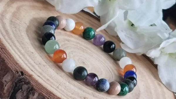 Brahmatells Blood Pressure Gemstone Bracelet - Healing & Balance by Brahmatells