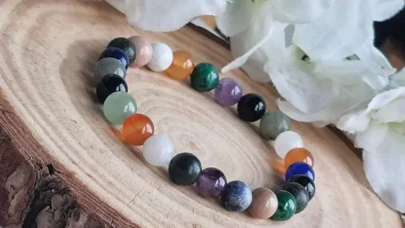 Brahmatells Blood Pressure Gemstone Bracelet - Healing & Balance by Brahmatells