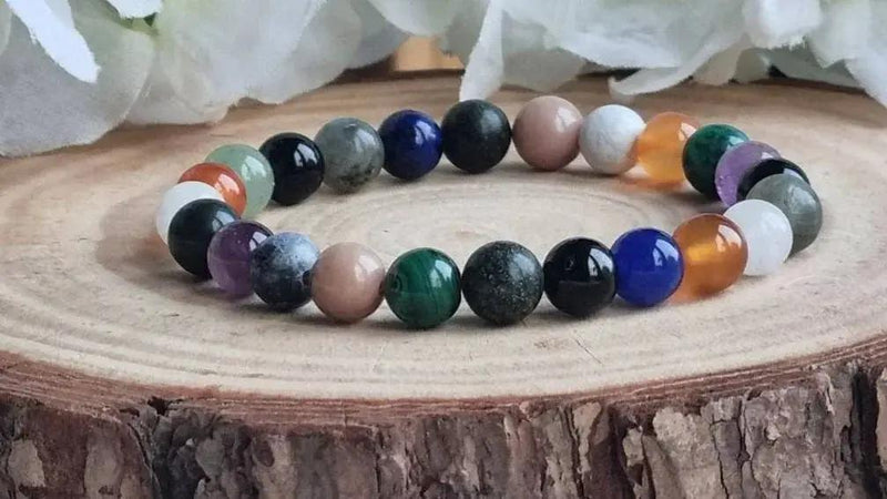 Brahmatells Blood Pressure Gemstone Bracelet - Healing & Balance by Brahmatells