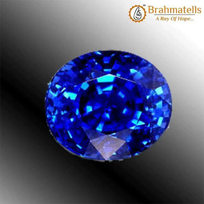 Brahmatells Blue Sapphire (Burma) - Neelam: A Saturn-Inspired Gemstone by Brahmatells