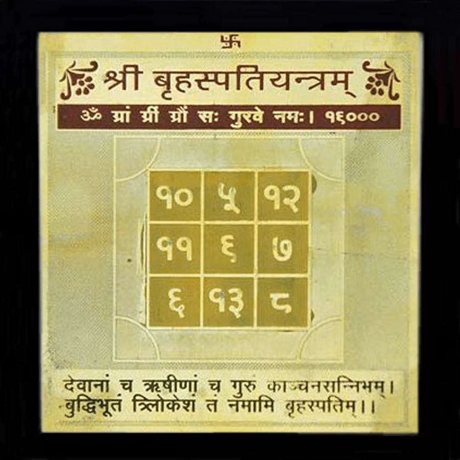 Brahmatells Brahaspati Yantra | Harness the Power of Jupiter by Brahmatells