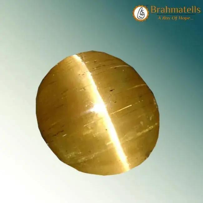 Brahmatells Cats Eye Chrysoberyl - Lehsunia: A Ketu-Aligned Astrological Gemstone by Brahmatells