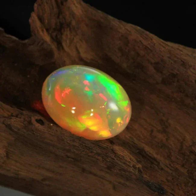 Brahmatells Fire Opal Australian (Doodhiya Patthar): Enhance Your Life with Vibrant Energy by Brahmatells