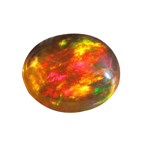 Brahmatells Fire Opal Australian (Doodhiya Patthar): Enhance Your Life with Vibrant Energy by Brahmatells