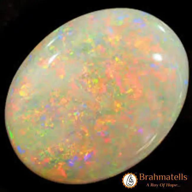 Brahmatells Fire Opal Australian (Doodhiya Patthar): Enhance Your Life with Vibrant Energy by Brahmatells