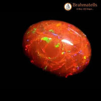 Brahmatells Fire Opal Australian (Doodhiya Patthar): Enhance Your Life with Vibrant Energy by Brahmatells