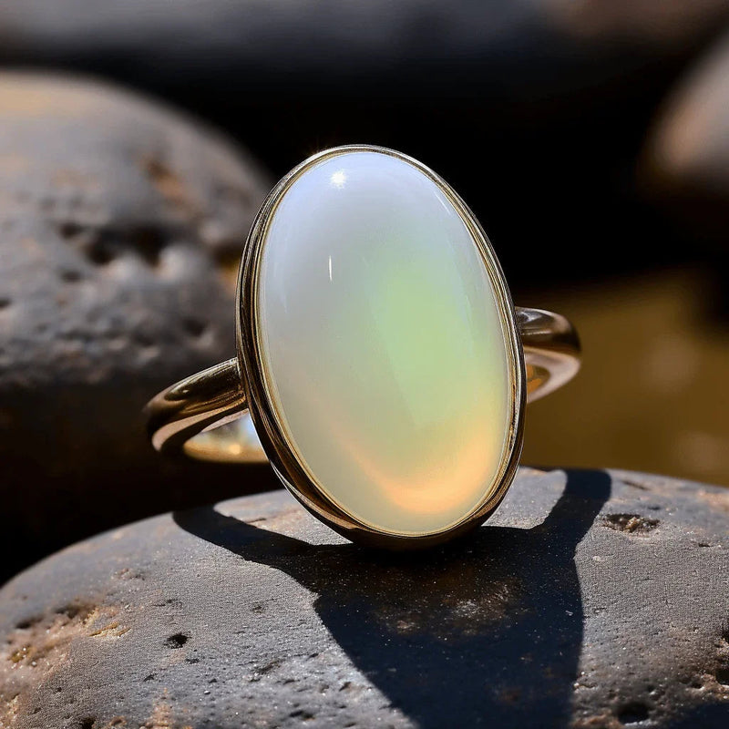 Brahmatells Fire Opal Australian (Doodhiya Patthar): Enhance Your Life with Vibrant Energy by Brahmatells