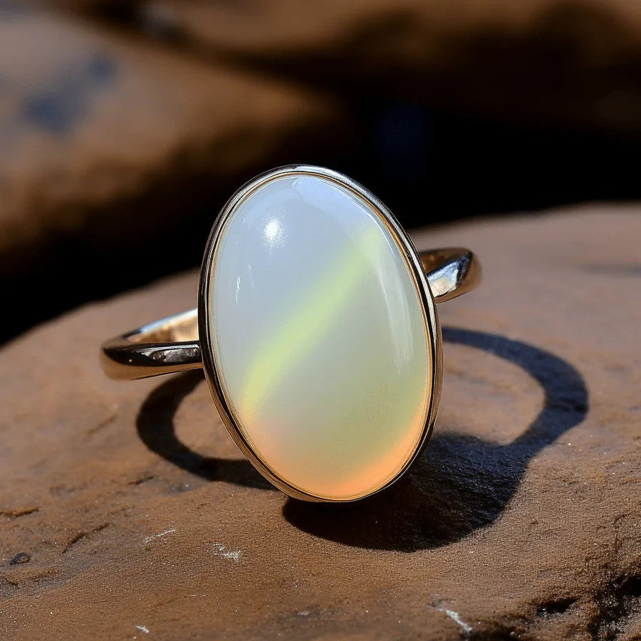 Brahmatells Fire Opal Australian (Doodhiya Patthar): Enhance Your Life with Vibrant Energy by Brahmatells