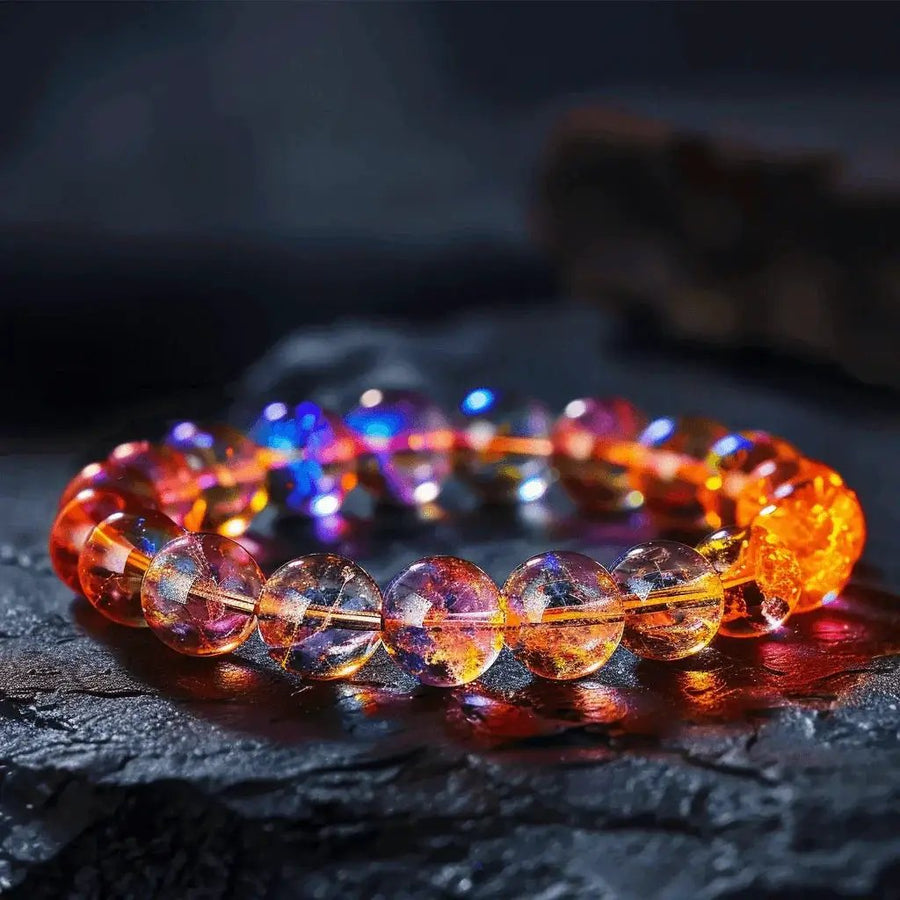 Brahmatells Golden Rutile Bracelet – Radiate Sophistication and Shine by Brahmatells