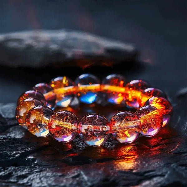 Brahmatells Golden Rutile Bracelet – Radiate Sophistication and Shine by Brahmatells