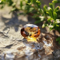 Brahmatells Hessonite Gomed Dark-Tone Ring | Explore Astrological Elegance by Brahmatells