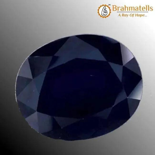 Brahmatells Indian Blue Sapphire - Neelam: A Saturn-Inspired Astrological Gem by Brahmatells
