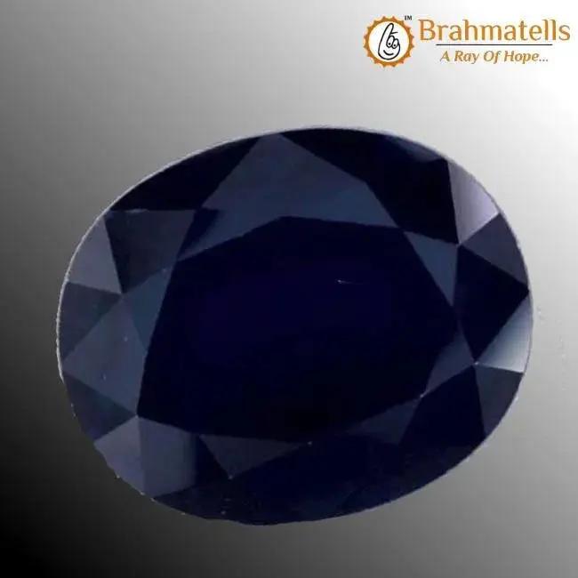 Brahmatells Indian Blue Sapphire - Neelam: A Saturn-Inspired Astrological Gem by Brahmatells