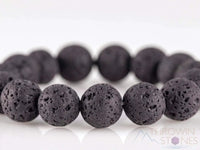 Brahmatells LAVA Round Beaded Bracelet – Embrace Earthy Elegance by Brahmatells