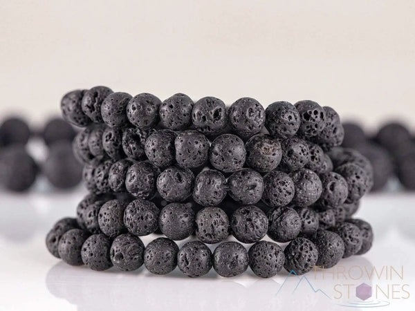 Brahmatells LAVA Round Beaded Bracelet – Embrace Earthy Elegance by Brahmatells