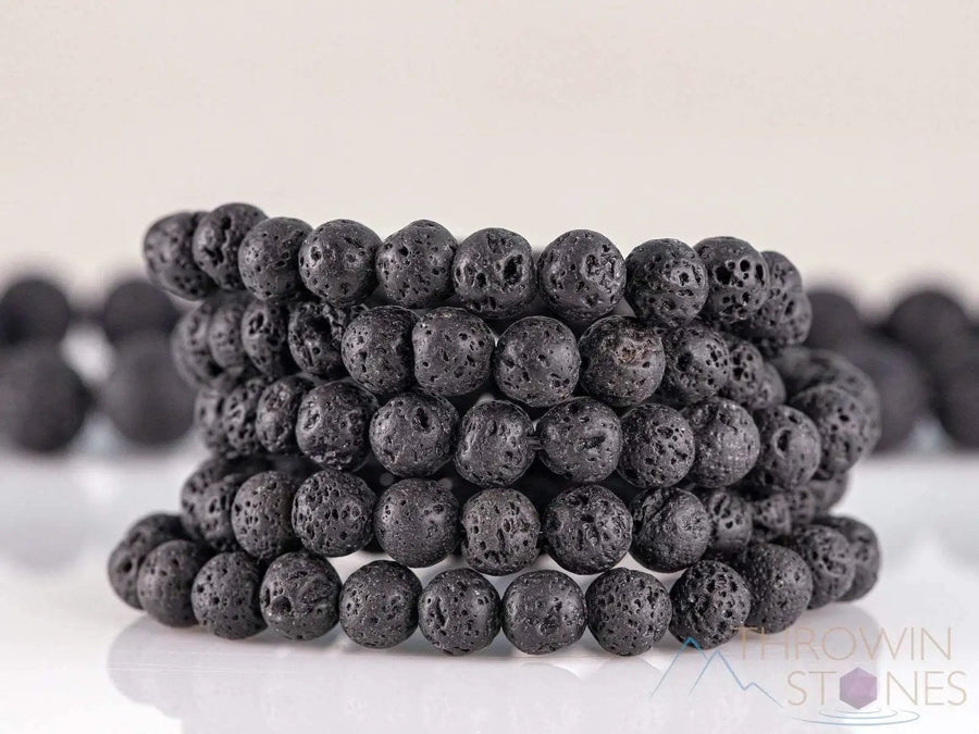 Brahmatells LAVA Round Beaded Bracelet – Embrace Earthy Elegance by Brahmatells