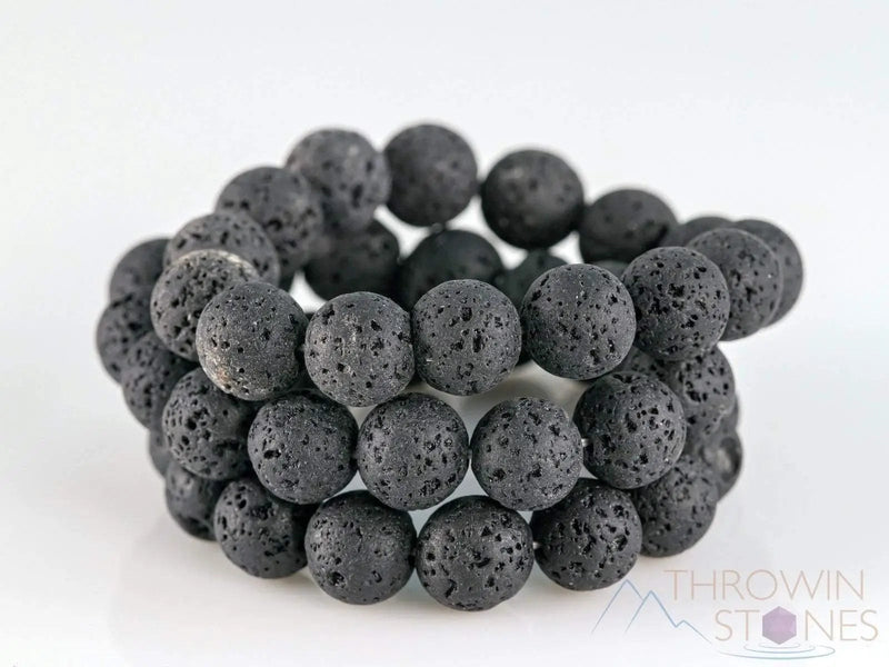 Brahmatells LAVA Round Beaded Bracelet – Embrace Earthy Elegance by Brahmatells