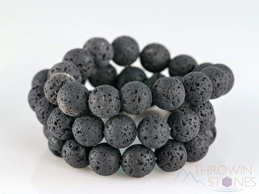 Brahmatells LAVA Round Beaded Bracelet – Embrace Earthy Elegance by Brahmatells