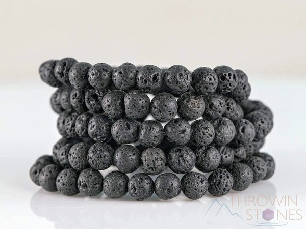 Brahmatells LAVA Round Beaded Bracelet – Embrace Earthy Elegance by Brahmatells