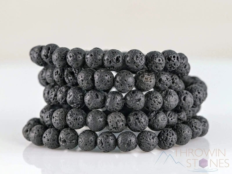 Brahmatells LAVA Round Beaded Bracelet – Embrace Earthy Elegance by Brahmatells