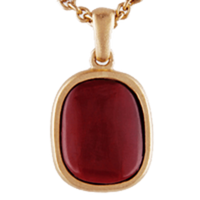 Brahmatells Premium Red Coral Wine-Red Pendant: Astrological Elegance Redefined by Brahmatells