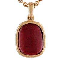 Brahmatells Premium Red Coral Wine-Red Pendant: Astrological Elegance Redefined by Brahmatells