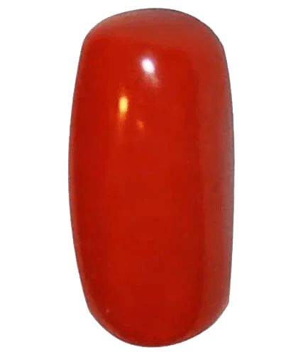 Brahmatells Red Coral Capsule-Apple-Red: Mars-Infused Gemstone for Empowerment by Brahmatells