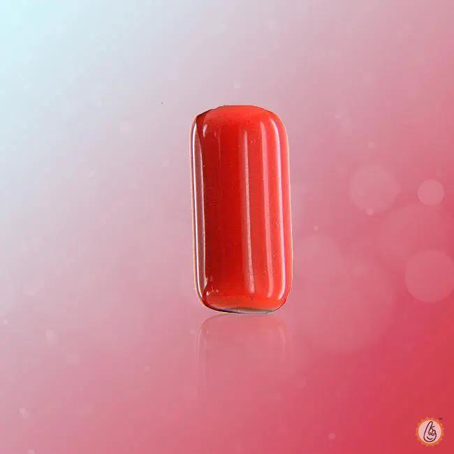 Brahmatells Red Coral Capsule-Candy-Red: Quick-Acting Mars Gemstone by Brahmatells