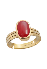 Brahmatells Red Coral Capsule-Cherry-Red Ring: Unleash Mars' Power for Life Mastery by Brahmatells