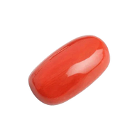 Brahmatells Red Coral Capsule-Crimson-Red: Mars-Aligned Gemstone for Quick Impact by Brahmatells