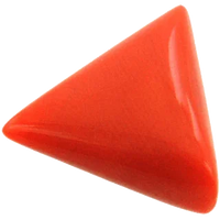 Brahmatells Red Coral Triangle-Blood Red: A Mars-Inspired Astrological Gemstone by Brahmatells