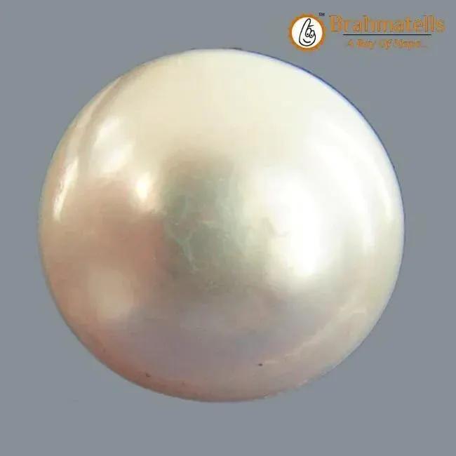 Brahmatells South Sea Pearl - Moti: Moon's Soothing Astrological Gemstone by Brahmatells