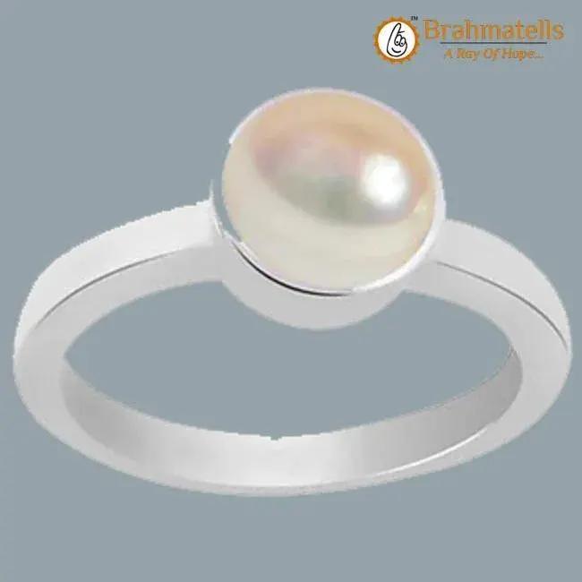 Brahmatells South Sea Pearl - Moti: Moon's Soothing Astrological Gemstone by Brahmatells