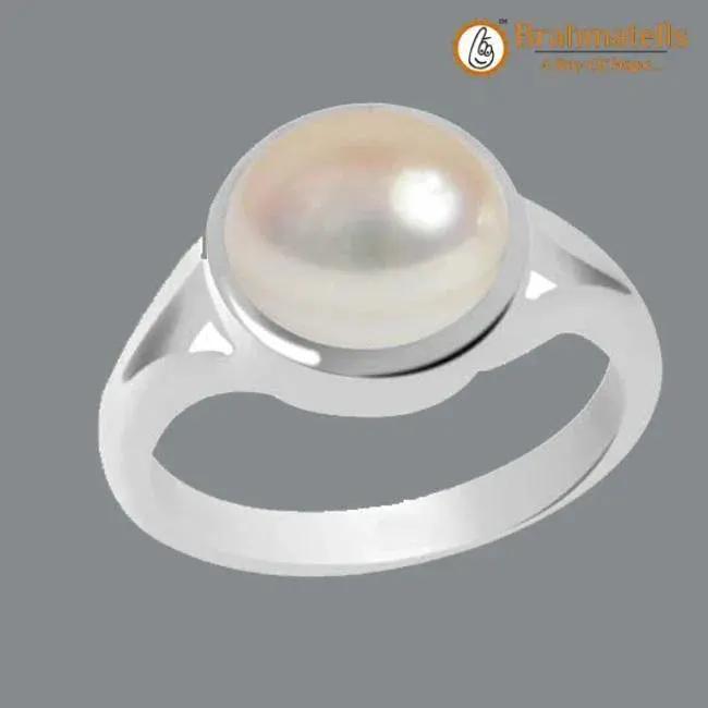 Brahmatells South Sea Pearl - Moti: Moon's Soothing Astrological Gemstone by Brahmatells