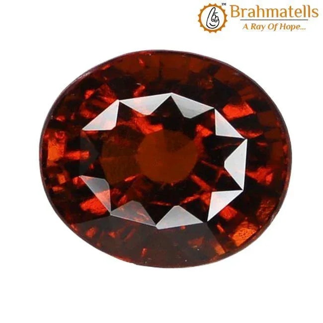 Brahmatells Sri Lankan Hessonite Gomed: Embrace Saturn's Astrological Essence by Brahmatells