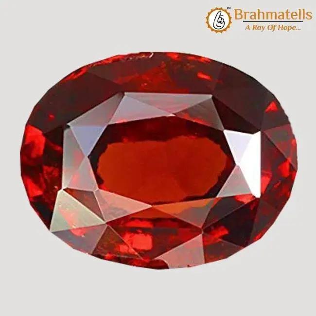 Brahmatells Sri Lankan Hessonite Gomed: Embrace Saturn's Astrological Essence by Brahmatells