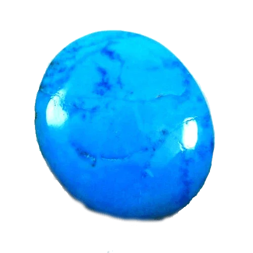 Brahmatells Turquoise Deep-Dodger-Blue: Jupiter's Gem for Clarity and Success by Brahmatells