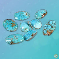 Brahmatells Turquoise Gemstone Aqua: Jupiter's Harmonizing Stone by Brahmatells
