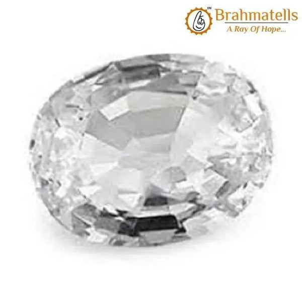 Brahmatells White Sapphire (Australian): A Symbol of Clarity and Success by Brahmatells