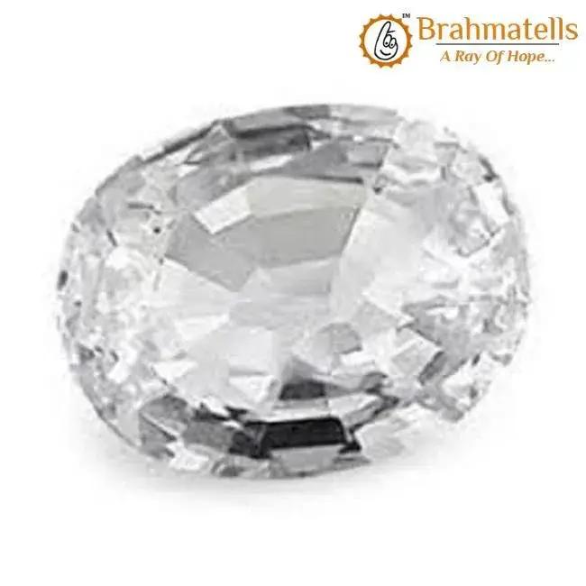 Brahmatells White Sapphire (Australian): A Symbol of Clarity and Success by Brahmatells