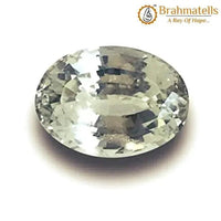 Brahmatells White Sapphire (Australian): A Symbol of Clarity and Success by Brahmatells