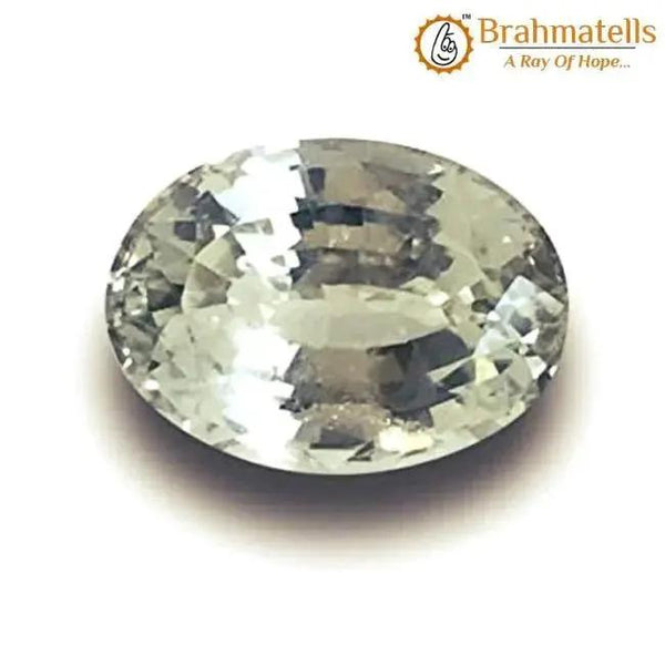 Brahmatells White Sapphire (Australian): A Symbol of Clarity and Success by Brahmatells