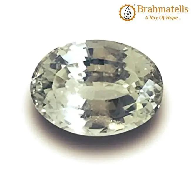 Brahmatells White Sapphire (Australian): A Symbol of Clarity and Success by Brahmatells