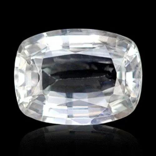 Brahmatells White Sapphire (Burma): Radiance for Success and Well-being by Brahmatells
