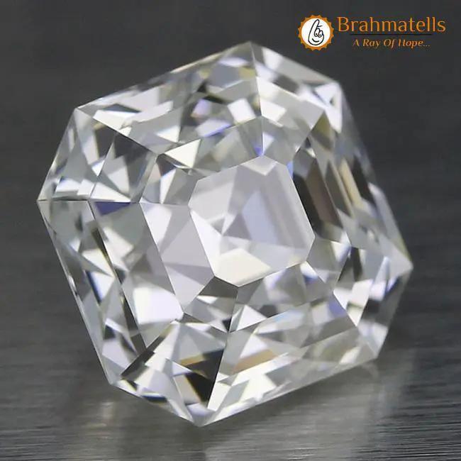 Brahmatells White Sapphire (Burma): Radiance for Success and Well-being by Brahmatells