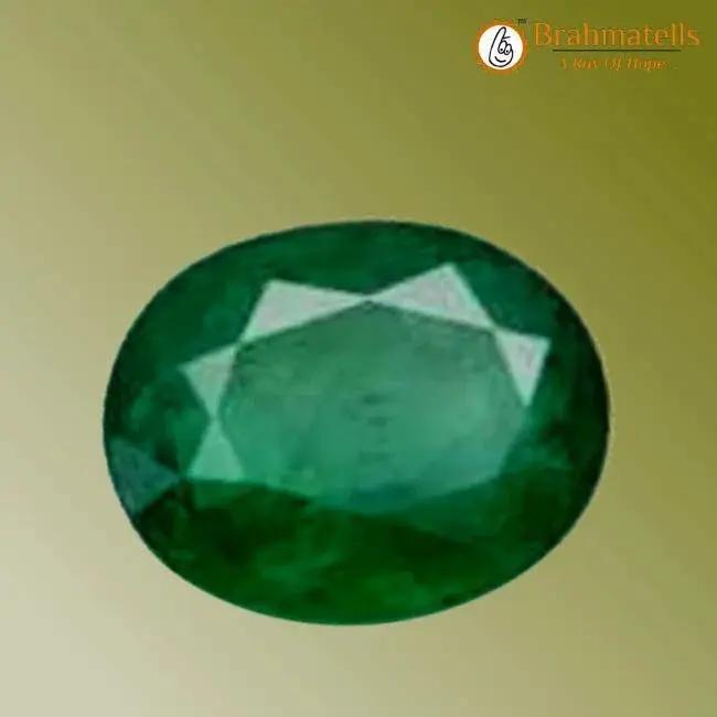 Brahmatells Zambian Emerald - Panna: Unleash Mercury's Astrological Power by Brahmatells