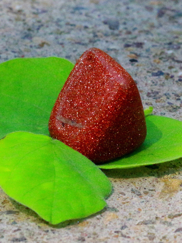 Brown Sunstone Tumble by Brahmatells