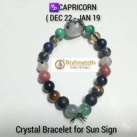 Capricorn Zodiac Crystal Bracelet - Discipline & Ambition | Brahmatells by Brahmatells