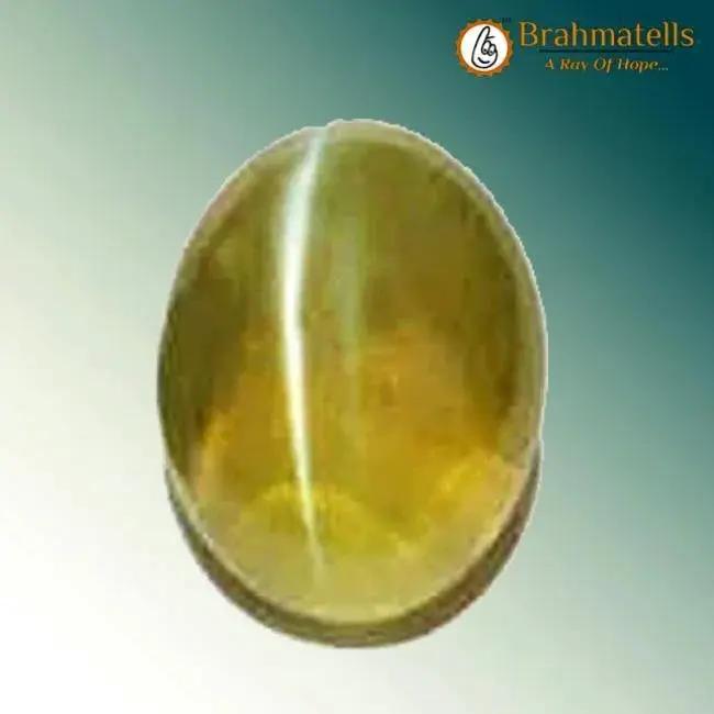 Cat’s Eye Chrysoberyl Stone - Lehsunia for Astrological Balance by Brahmatells