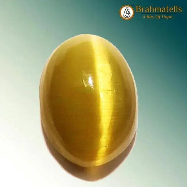 Cat’s Eye Chrysoberyl Stone - Lehsunia for Astrological Balance by Brahmatells